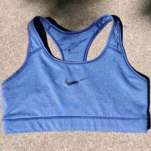 Nike Dri-FIT Blue Racerback Sports Bra